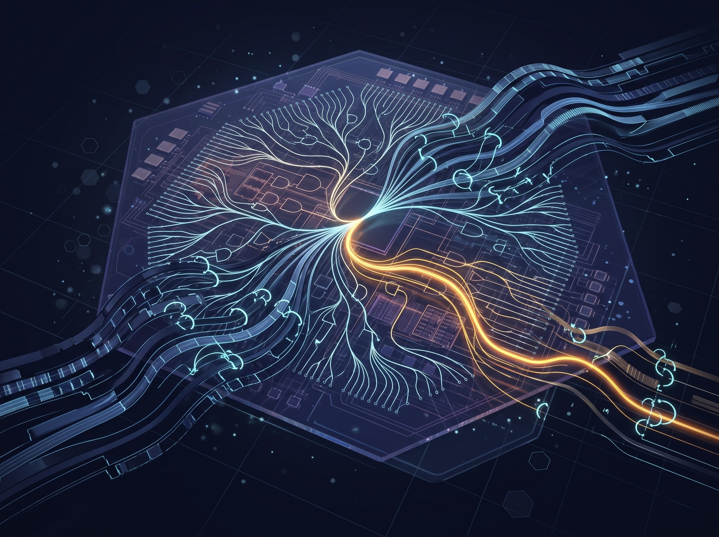 Timing waveform ribbons and clock trees over a chip