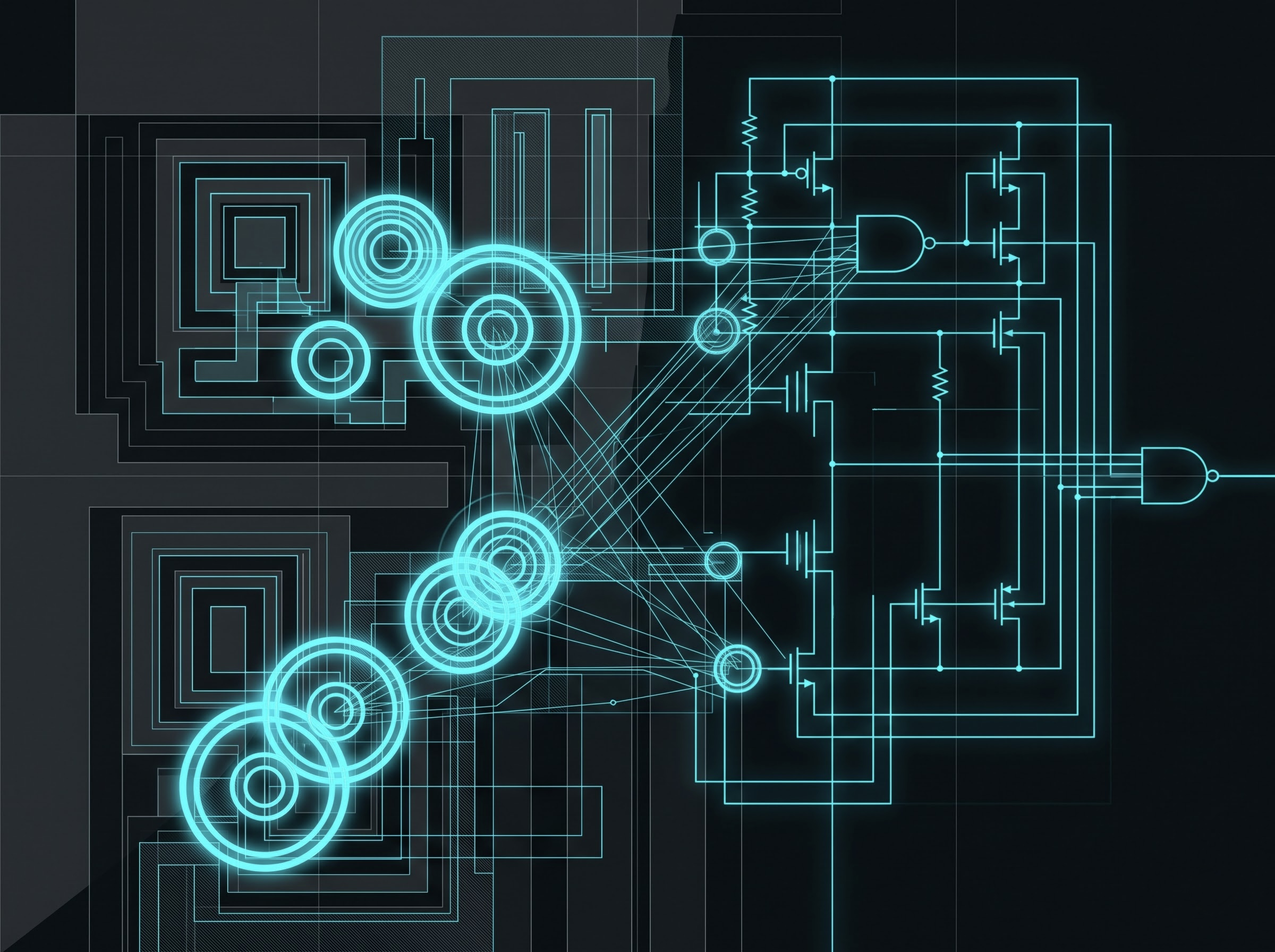 Layout versus schematic verification overlays on a GDS canvas